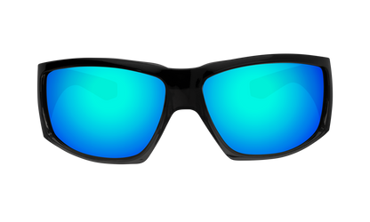 AHI Safety - Polarized Ice Blue Mirror