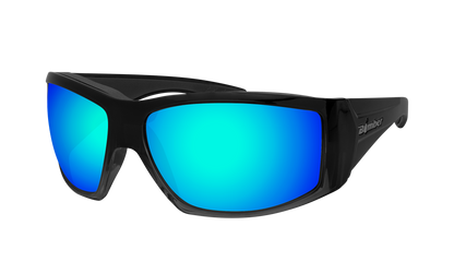 AHI Safety - Polarized Ice Blue Mirror