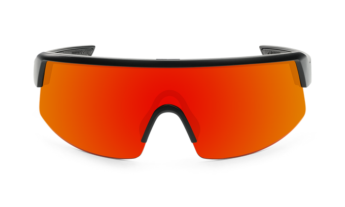 BOMB RIPPA Safety - Polarized Red Mirror