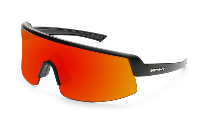 BOMB RIPPA Safety - Polarized Red Mirror