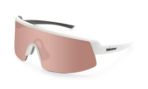 BOMB RIPPA Safety - Polarized Rose Gold Pink Mirror White