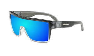 Flat Top Visor Safety Sunglasses with Side Shields