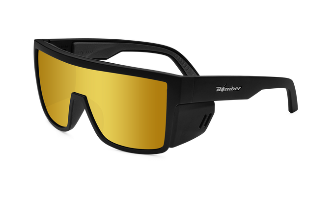 BUZZ Bomb Safety - Polarized Gold Mirror