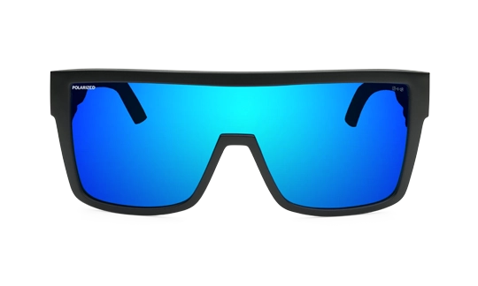 Case IH Safety Sunglasses Polarized Blue Mirror Lenses