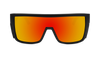 BUZZ Bomb Safety - Polarized Fire Red Mirror