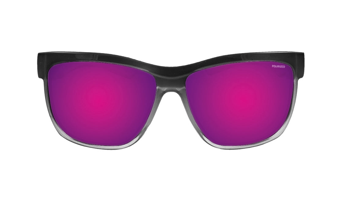 Curv Sunglasses Crystal Purple - Smoke