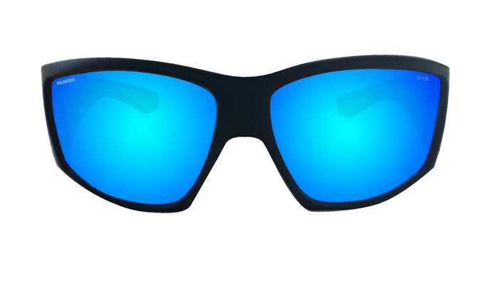 AHI Safety - Polarized Ice Blue Mirror