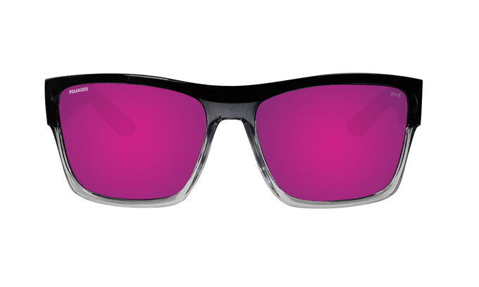 CLUTCH Safety - Polarized Revo Pink Mirror Crystal