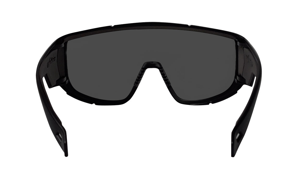 Magnum Oversized Black Shades (Smoke) | Bomber Eyewear