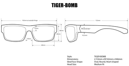 TIGER Safety - Polarized Green Mirror